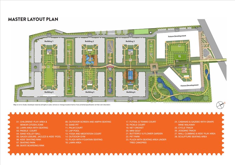 Godrej MSR City Master Plan Image