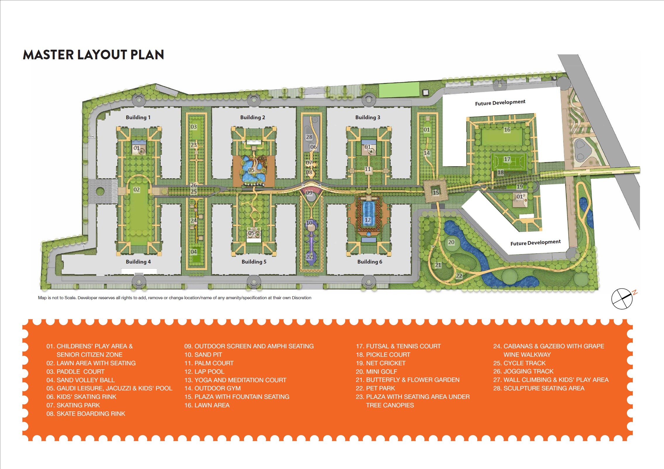 Godrej MSR City Master Plan Image