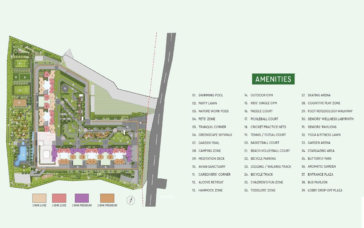 Godrej Parkshire Master Plan Image