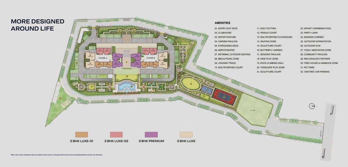 Godrej Regent Park Master Plan Image