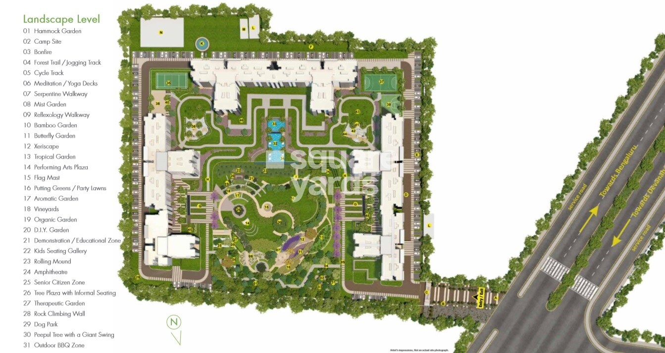 Godrej Royale Woods Master Plan 1