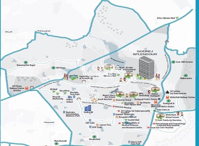 Godrej Splendour Location Image