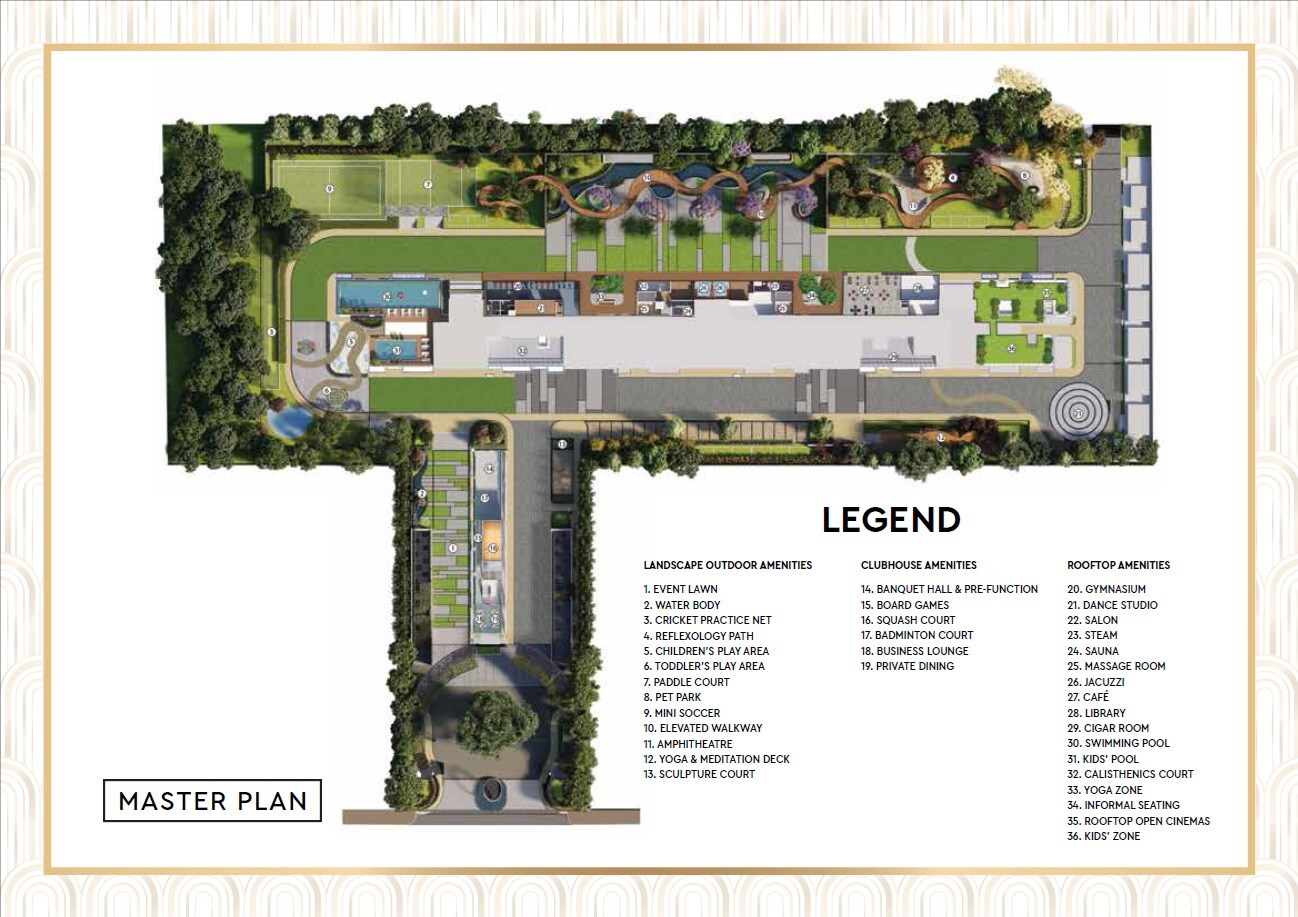 Godrej Tiara Master Plan Image