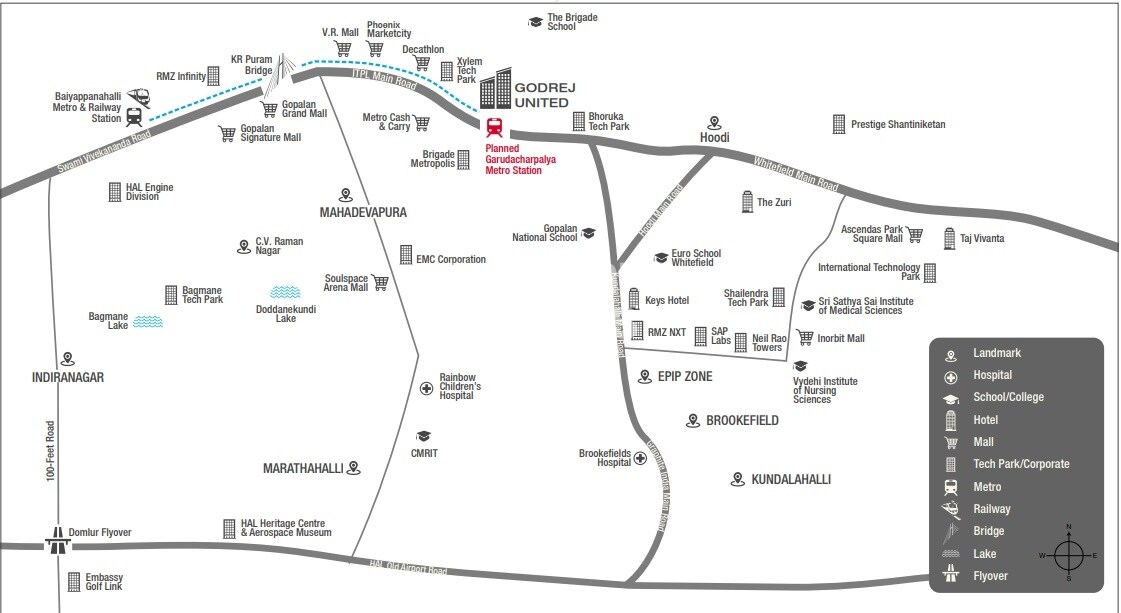 Godrej United Location Image