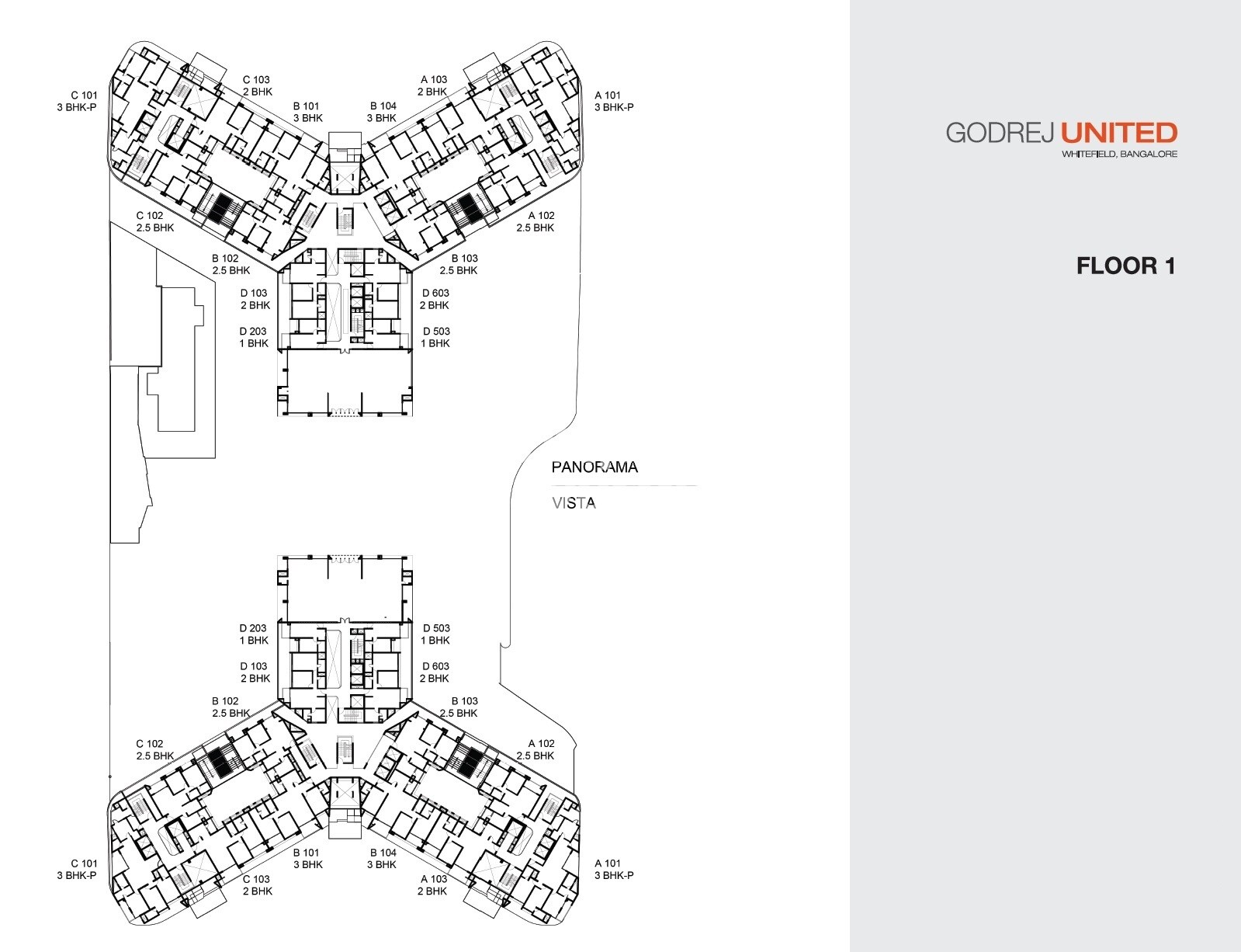 Godrej United Floor Plans 2