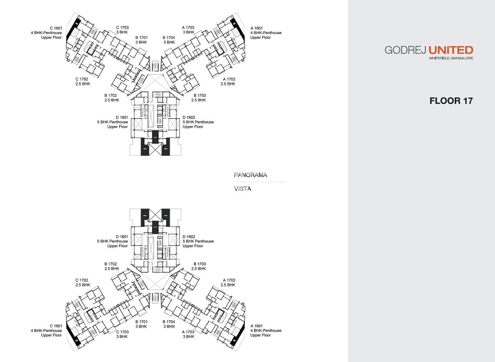 Godrej United Floor Plans 3