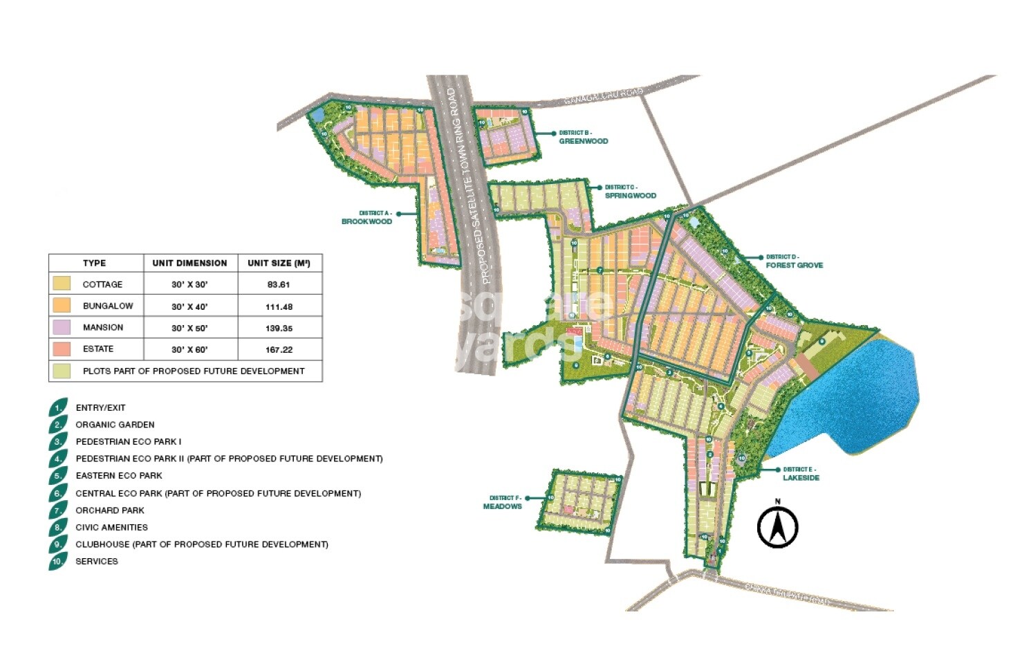 Godrej WoodLand Master Plan 1