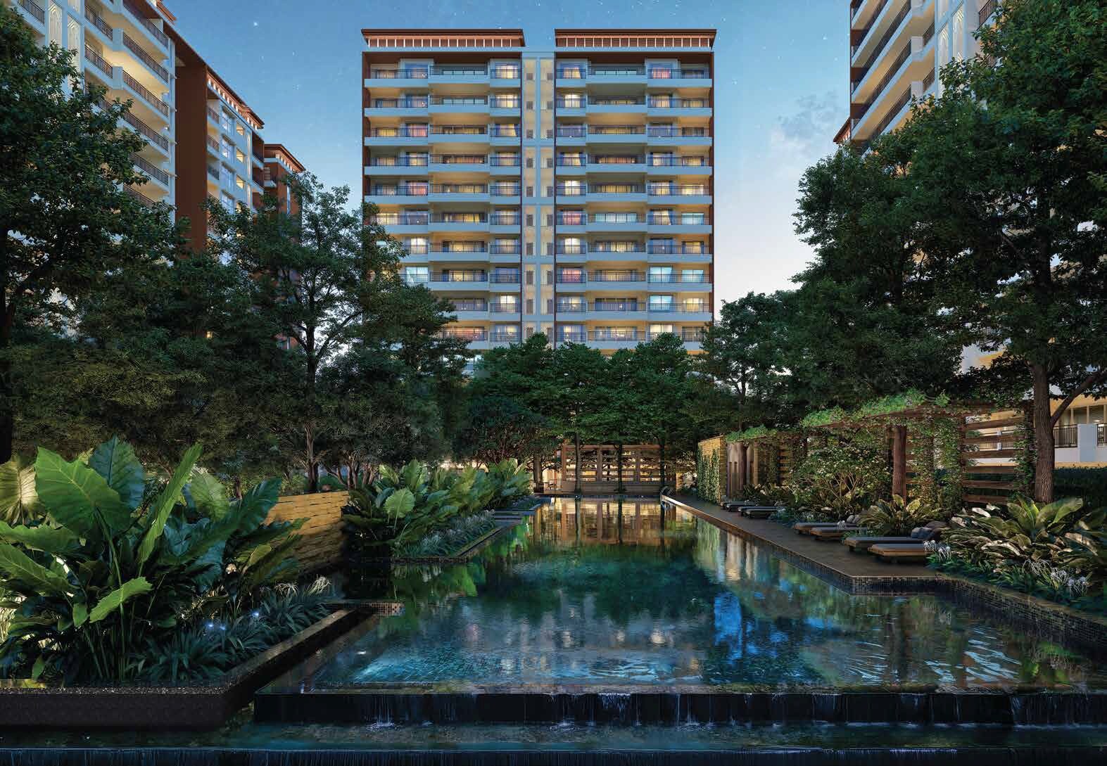 Godrej Woods Apartment Exteriors