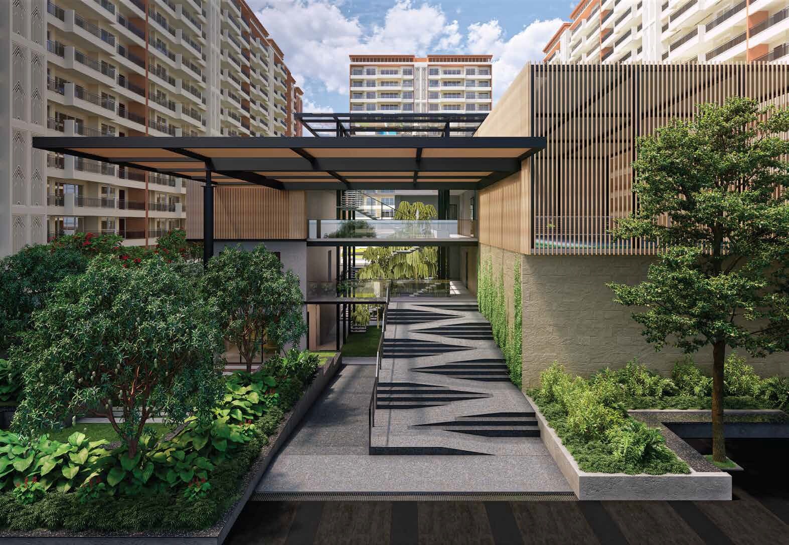 Godrej Woods Clubhouse External Image