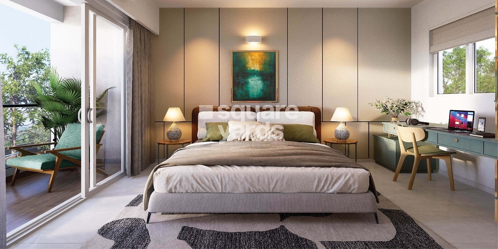 Godrej Woodscapes Apartment Interiors 1