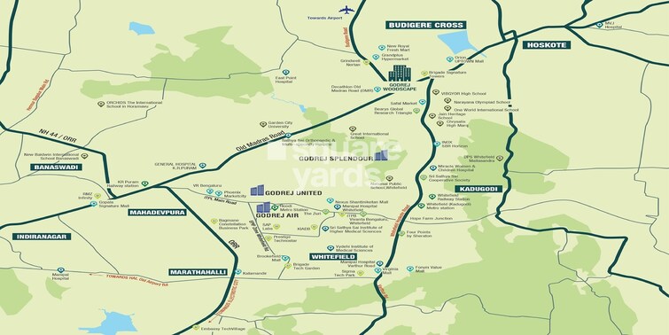 Godrej Woodscapes Location Image