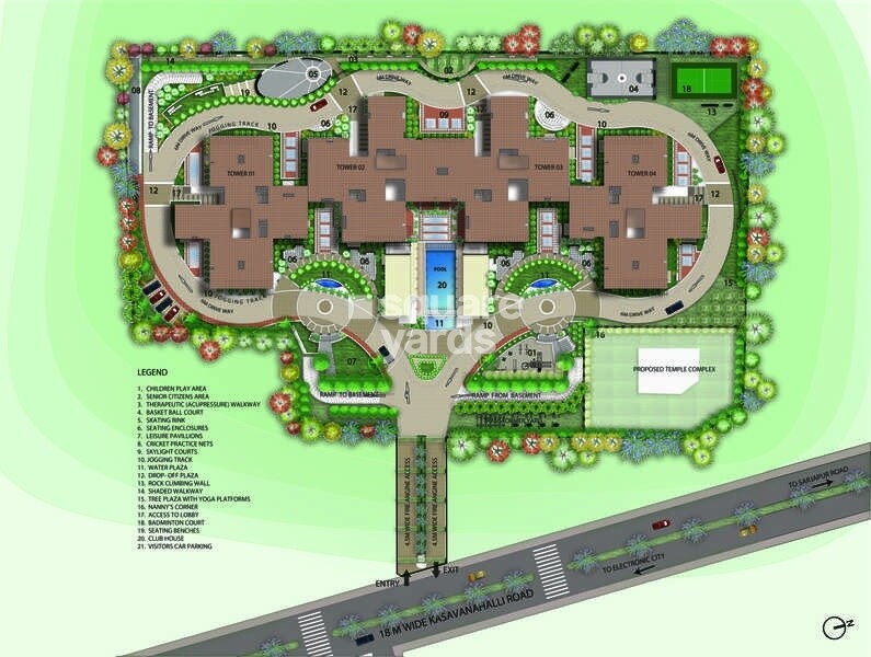 Golden Bhuvana Greens Master Plan 1