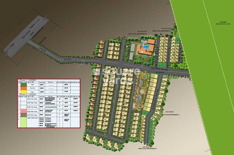 Golden Homes Bangalore Master Plan 1