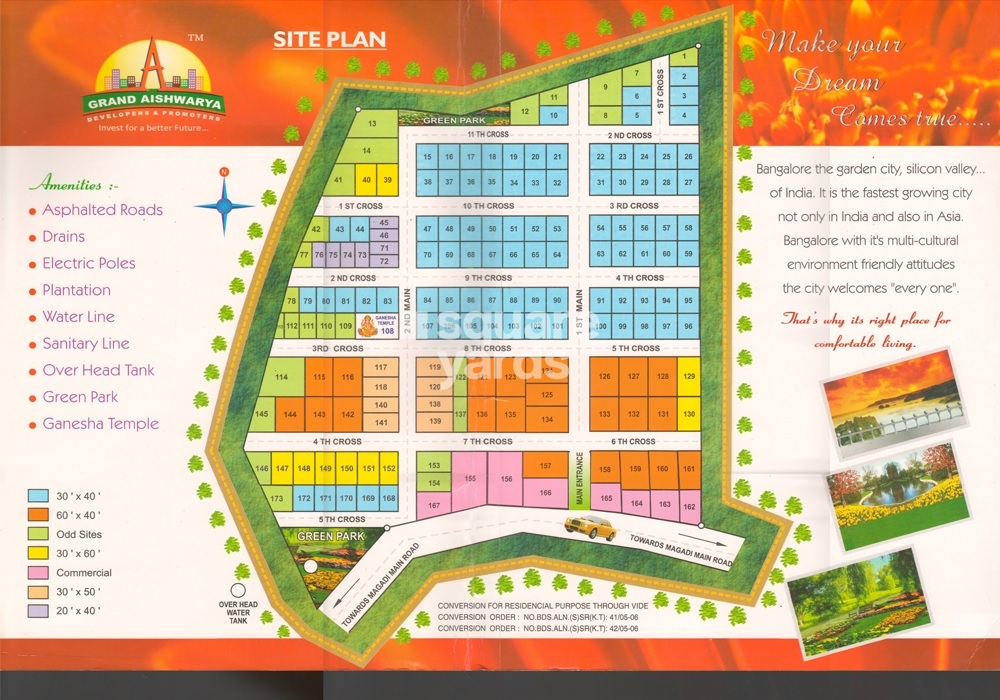 Golden Palm Grand Aishwarya Residency Master Plan Image