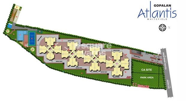 Gopalan Atlantis Master Plan 1