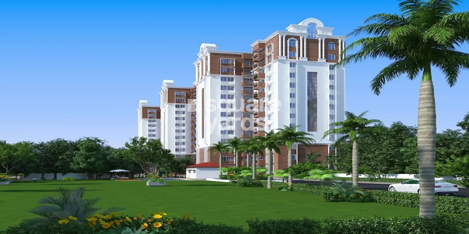 Gopalan Lake Front Entrance View