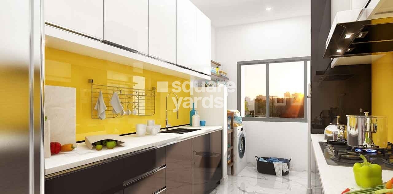 Gopalan Lake Front Apartment Interiors 6