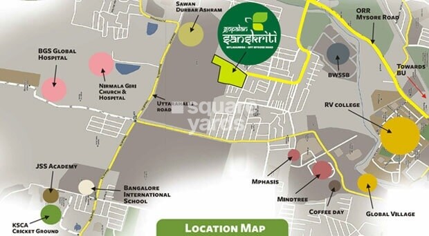 Gopalan Sanskriti Location Image