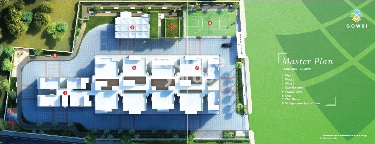 Gowri Ideal Homes Master Plan 1