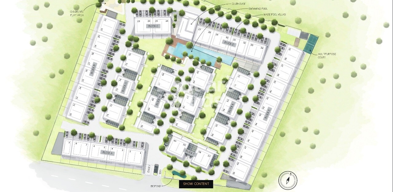 Goyal and Co Alanoville Master Plan Image