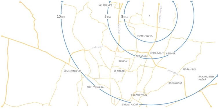 Goyal Footprints Location Image