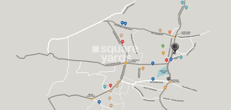 Goyal Orchid Platinum Location Image