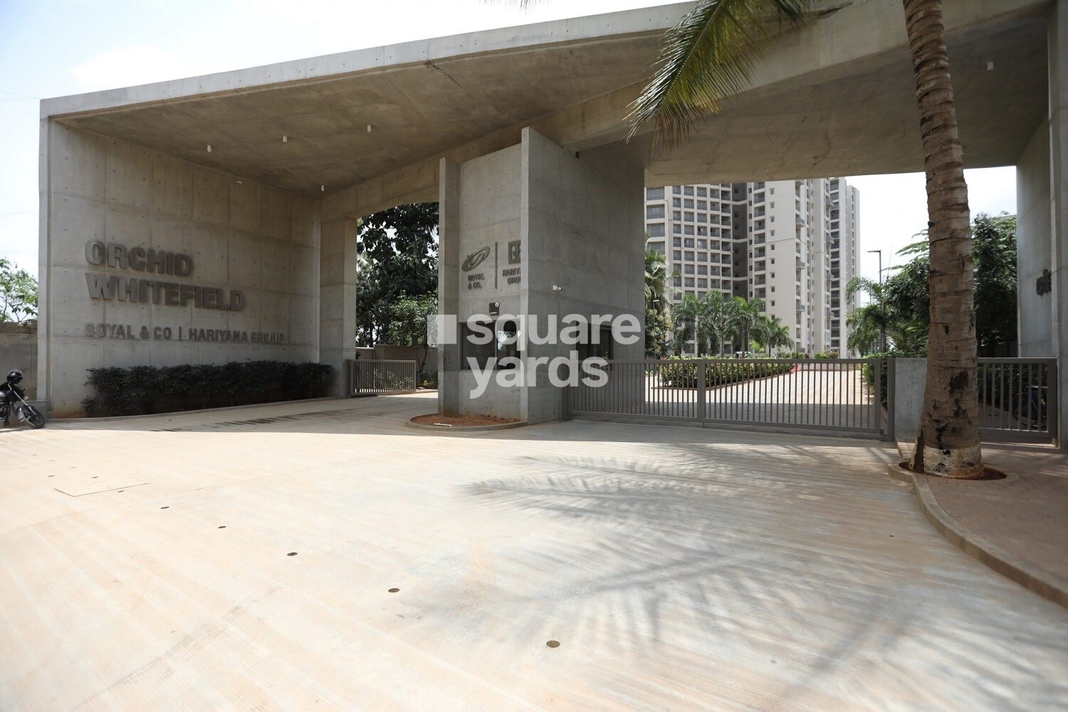 Goyal Orchid Whitefield Entrance View