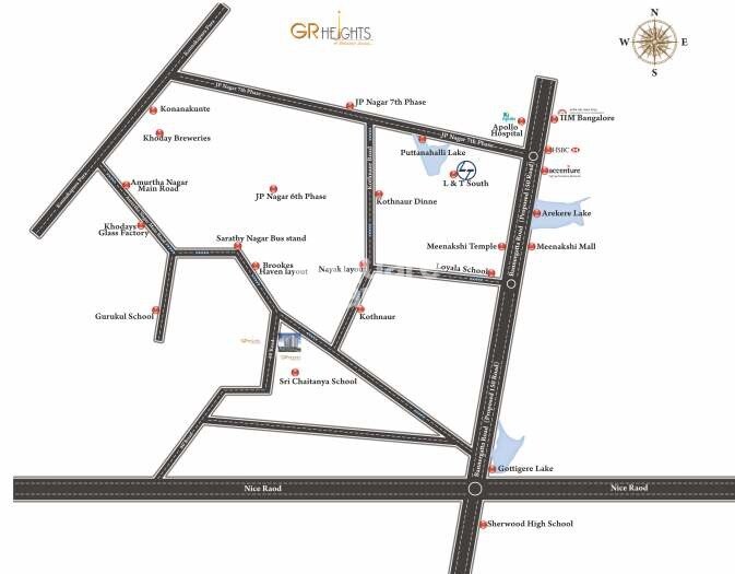 GR Heights Location Image