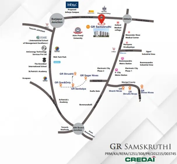 GR Samskruthi Location Image