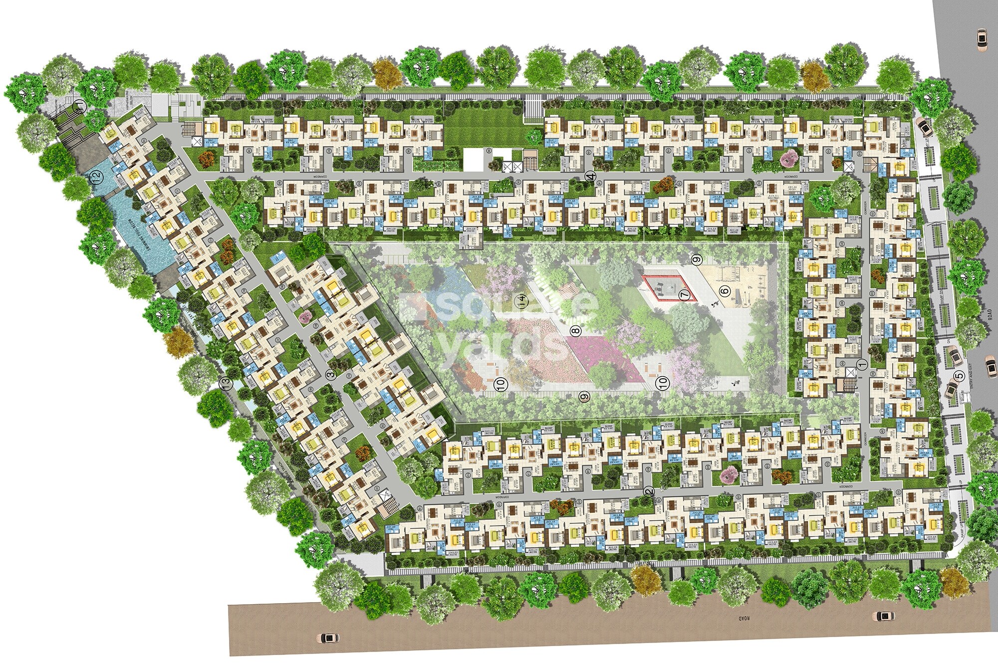 GR Sankalpa Villas Master Plan 1