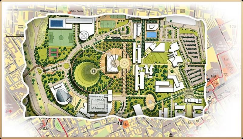 GR-Swara_a collage of photos of a city with many different types of plants