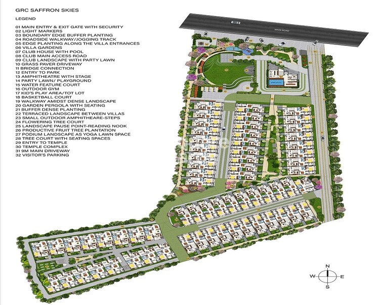 GRC Saffron Skies Master Plan Image