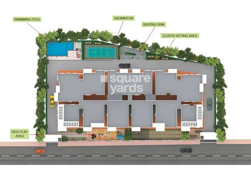 green anees enclave project master plan image1