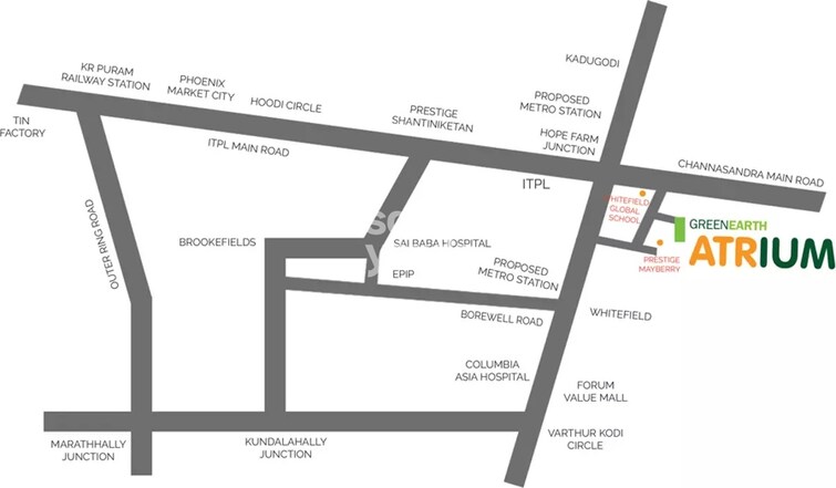 Green Earth Atrium Location Image