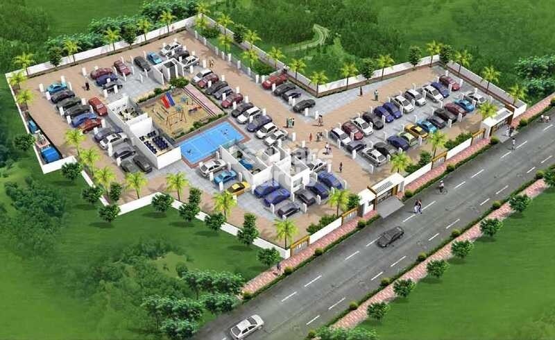 Green-Prime-Manshion_a large building with a lot of trees on top of it