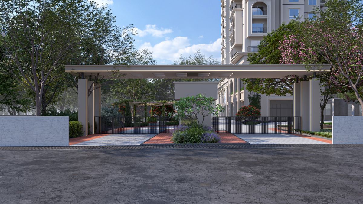 Green Silver Horizon Entrance View