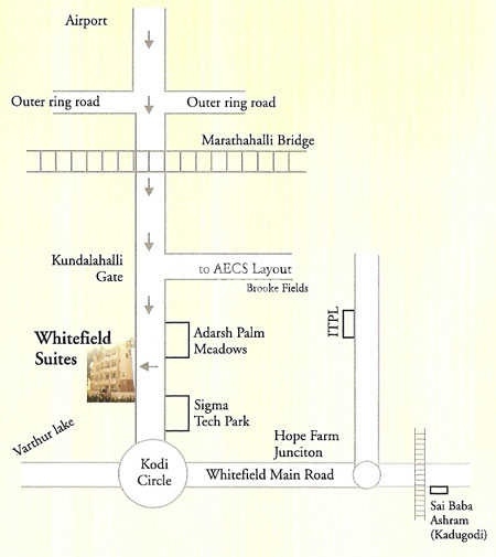 Green Whitefield Suites Location Image