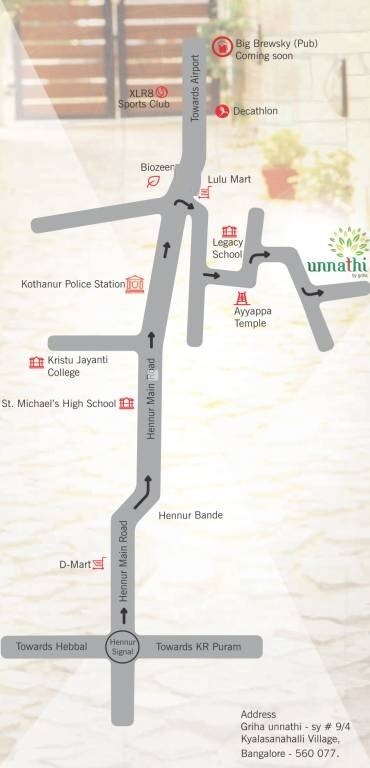 Griha Unnathi Location Image
