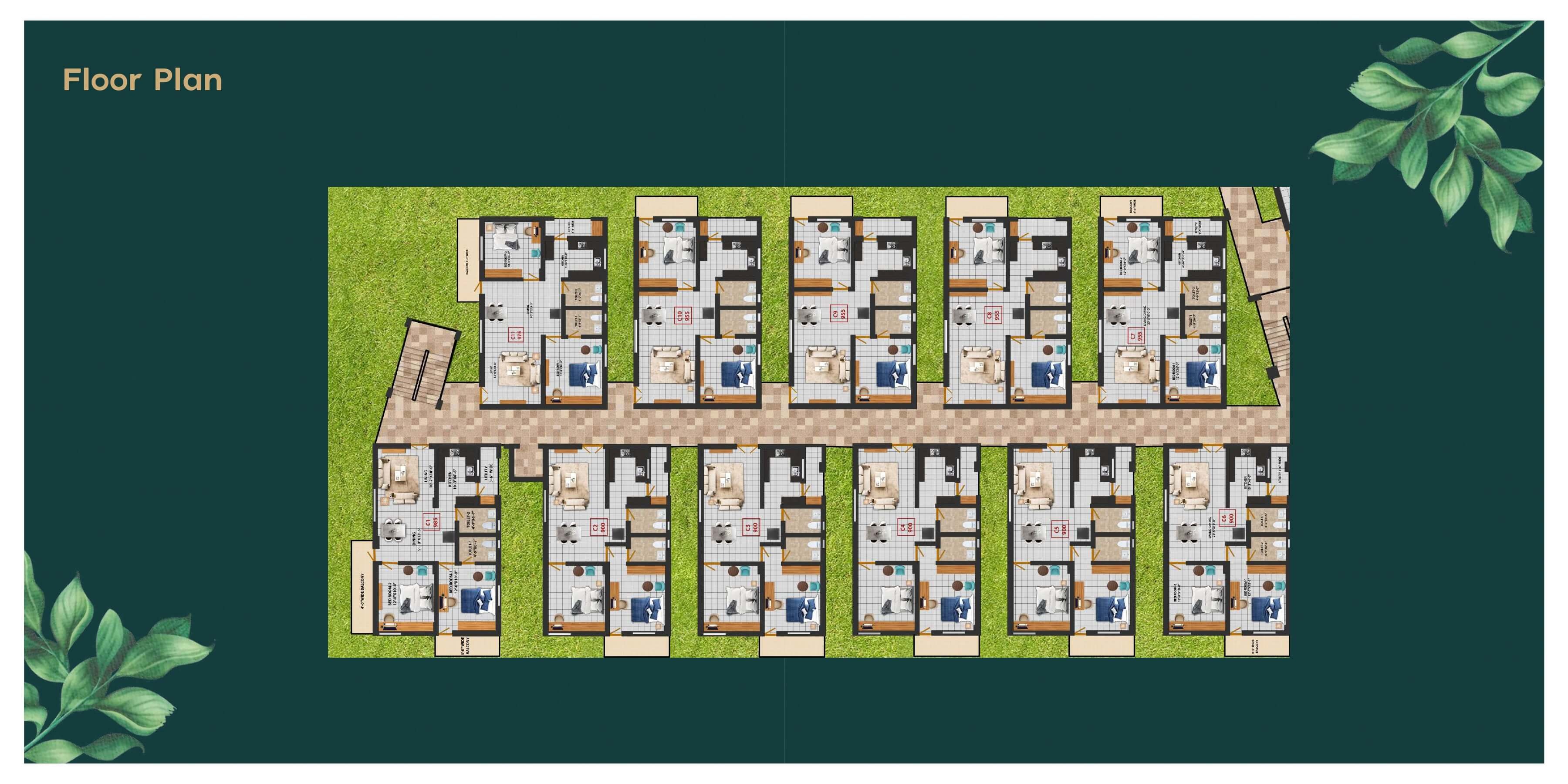 Grihamithra Gmc Aero Square Floor Plans