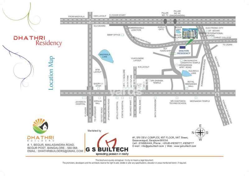 gs dhathri residency location image4