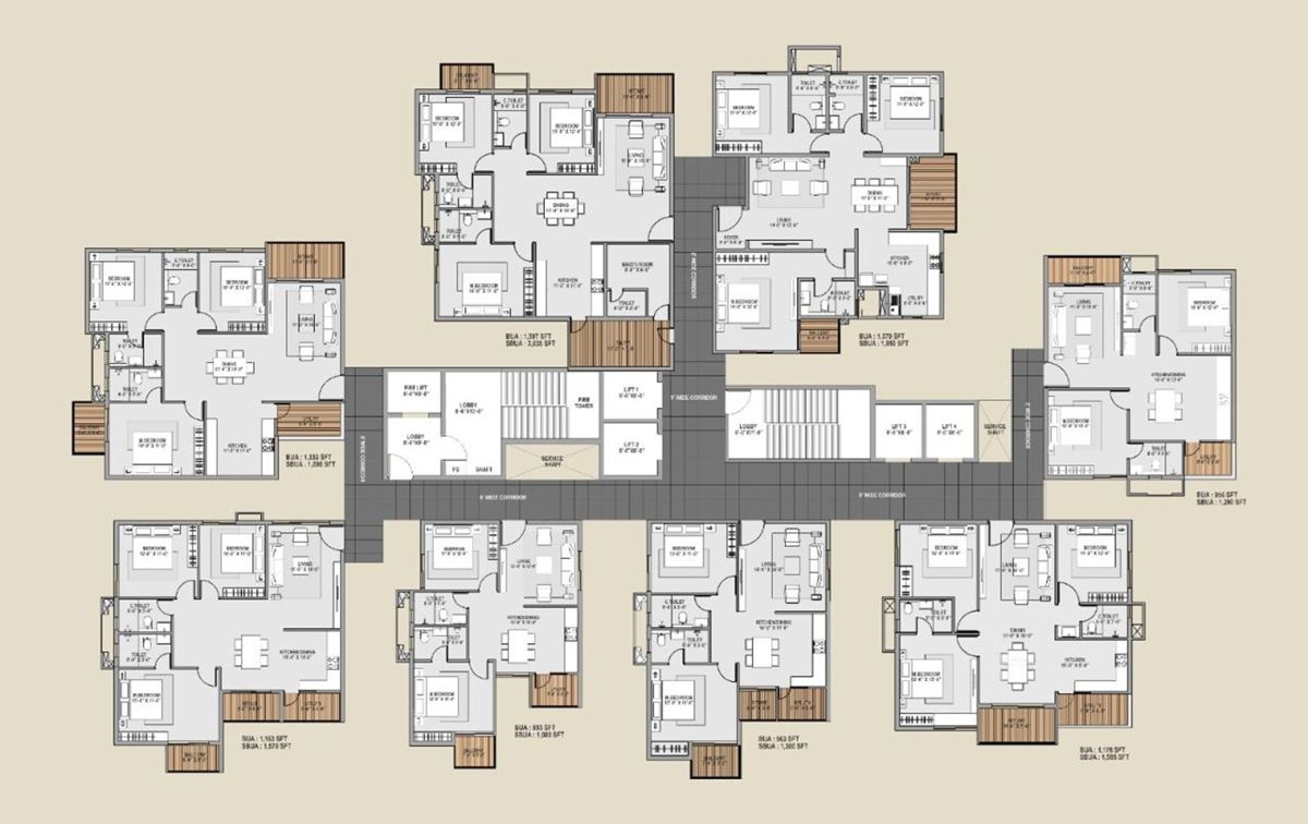 Habulus Oasis Grove Floor Plans