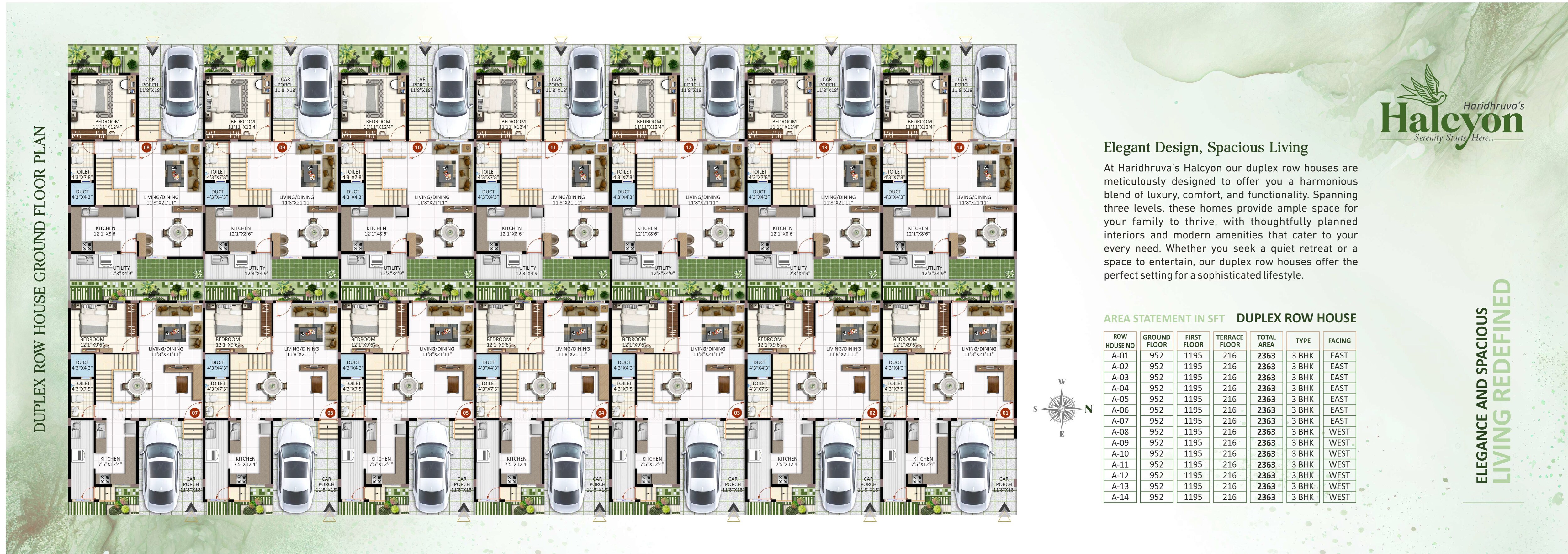 Haridhruva Halcyon Floor Plans