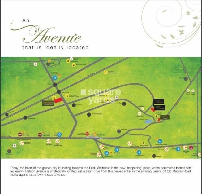 Hebron Avenue Location Image