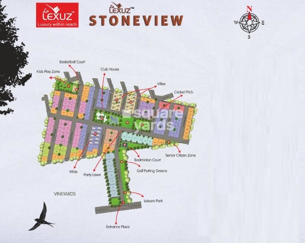 Hebron Le Lexuz StoneView Villas Master Plan Image