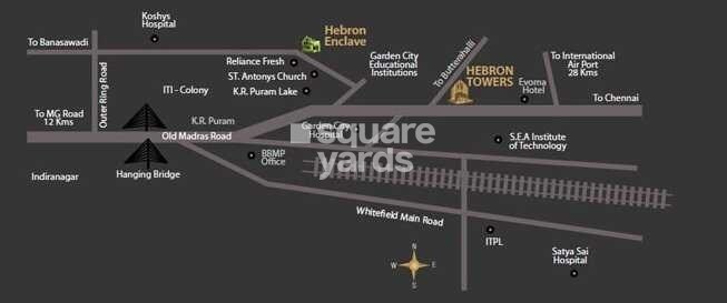 Hebron Towers Location Image