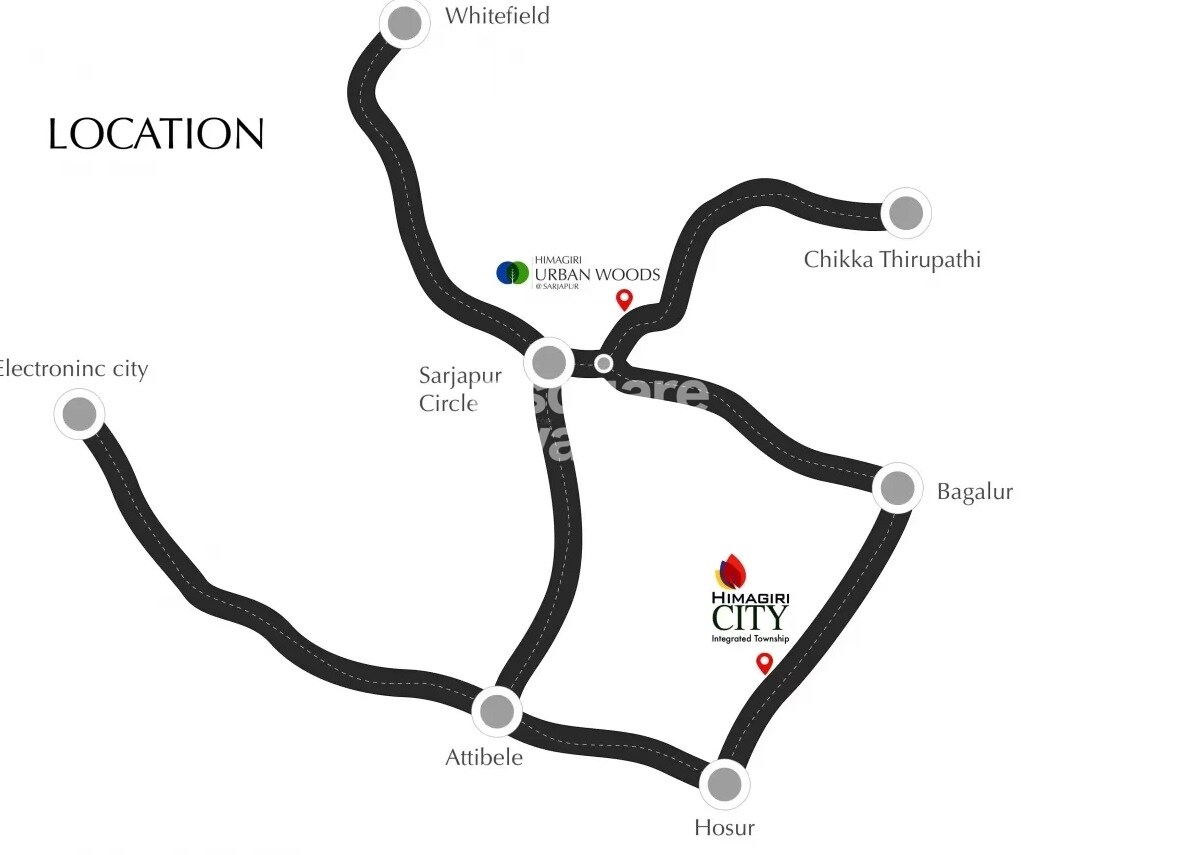 Himagiri Urban Woods Location Image