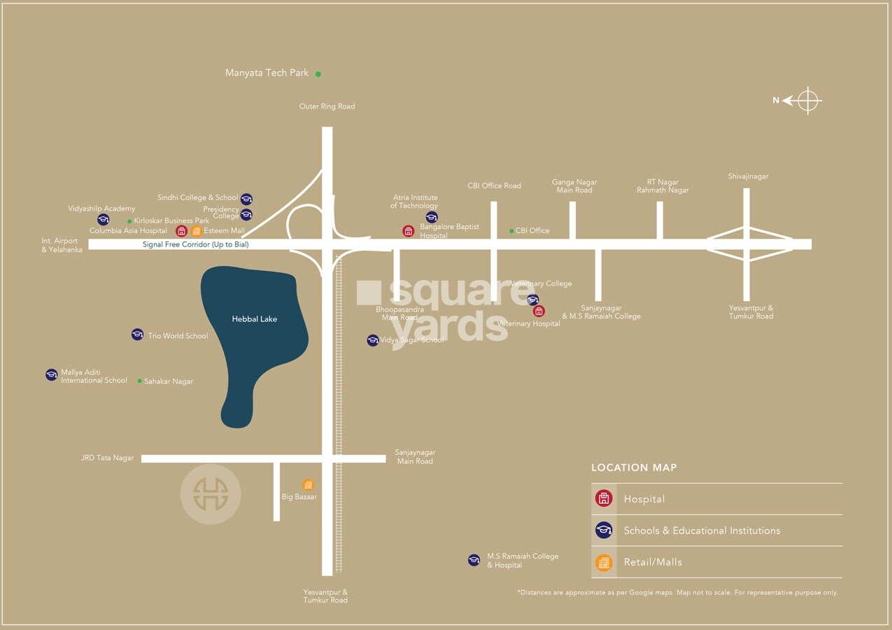 Hiranandani Glen Ridge Location Image