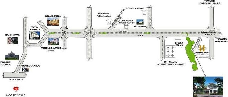 Hiranandani Cottages Location Image