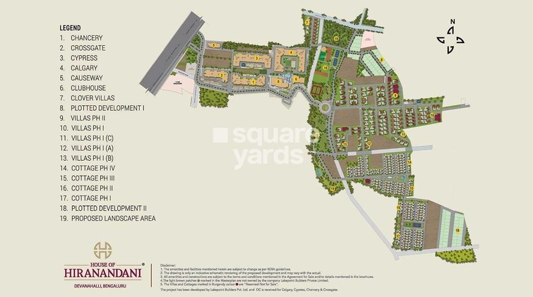 Hiranandani Cottages Master Plan Image 2