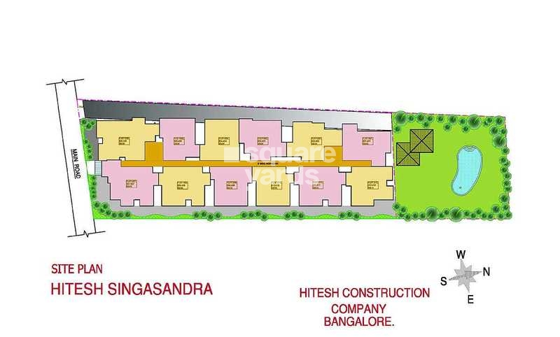 Hitesh Singasandra Master Plan Image